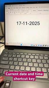 Current date and time shortcut key #shortcutkeys #computer #viral #windows