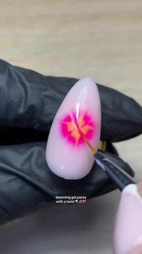 Blooming Gel Flower Nail Art Tutorial: Colorful Creations