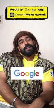 What IF ChatGpt and Google Were Human😂😂 #vikkals #shorts