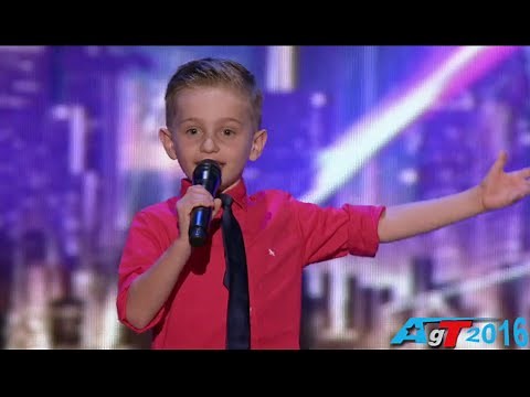 Nathan Bockstahler SIx years Boys Comedy Judge Cut AGT 2016