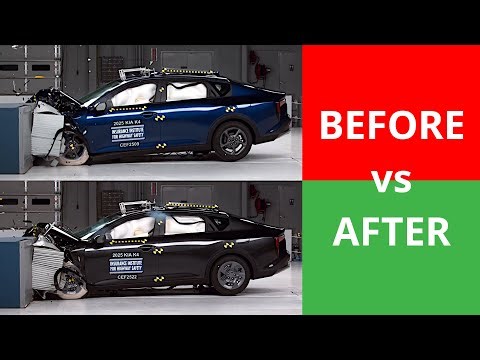2025 Kia K4 Crash Test: Before vs After Safety Upgrade
