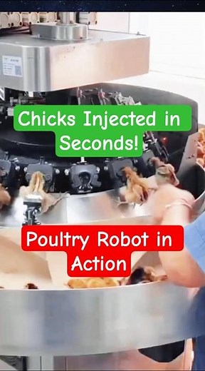 Insane Multi-Needle Chick Vaccination! 🐥💉 The Future of Poultry Biosecurity is Here