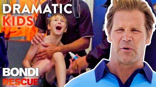 237K views · 2K reactions | He won't stop screaming!  The most dramatic moments from kids on Bondi Rescue | Bondi Rescue | Facebook