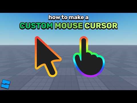How to make a CUSTOM MOUSE CURSOR in ROBLOX STUDIO