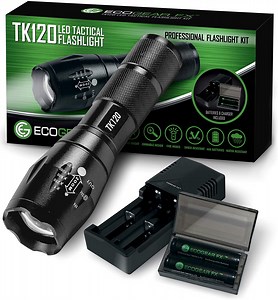 EcoGear TK120 Tactical Flashlight Review - In-Depth Overview, Buyer's Guide & More