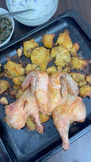 Golden chicken roast #shorts