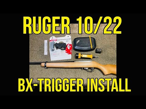 Ruger 10/22 BX-Trigger Install. #ruger