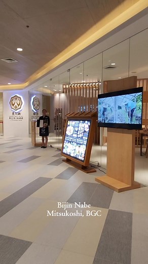 Here's a sneak peek to our new branch in BGC. Bijin Nabe Mitsukoshi is opening on Nov 21! We hope to see you there! ....... OPENING DAY PROMO: First 100 guests with a minimum single transaction receipt of P1000 in Bijin Nabe on Nov 21 gets a FREE CHICKEN NANBAN ORIGINAL. | Bijin Nabe by Tsukada Nojo Philippines