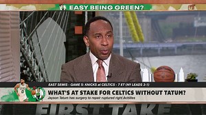 "The Boston Celtics as presently constructed ... is no more. You won't see that starting five together again." —Stephen A. Smith on what's at stake for the Boston Celtics without Jayson Tatum | ESPN First Take
