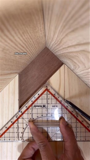 How to measure the position of wooden corner #diy #woodworking #working #tips #ideas #carpentry #art