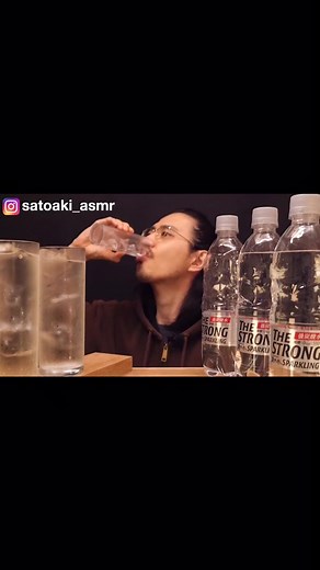 Intense ASMR Beverage Drinking Sounds: The Strongest Carbonated Water Chug