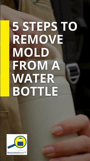 How to Remove Mold from a Water Bottle (Fast & Easy!) #moldremoval #mold