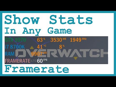 How To Show Stats In Game & Check System Performance In Game & How To Monitor Frame Rate - FPS Graph