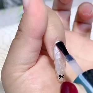 53K views · 70 reactions | Pearl Gel Nails Design  https://emmanailstore.us/product/set-8ml-shell-gel/ | Emma Manicure & Pedicure | Facebook