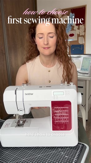 How to choose FIRST sewing machine🤩🤗 #BrotherSewing #AtYourSide #BrotherAtYourSide #sewingmachine