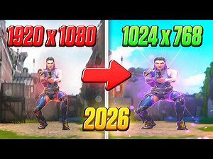 *UPDATED* Valorant True Stretched Res Guide 2026 (NO BLACKBARS + ANY GPU)
