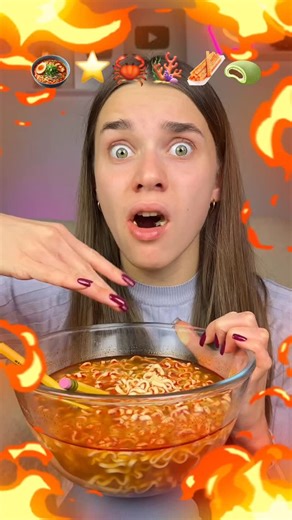 Kate Yepik on Instagram: "Eating Strange Asia Food! I’m still shocked! #unboxing #food #asia #mukbangers #eating"