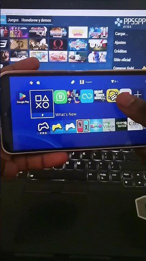 PS4 emulator on Android & iOS! #ps5 #ps4 #playstation #smartphone #fyp