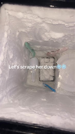 Scraping Frozen Delight: ASMR Ice Experience