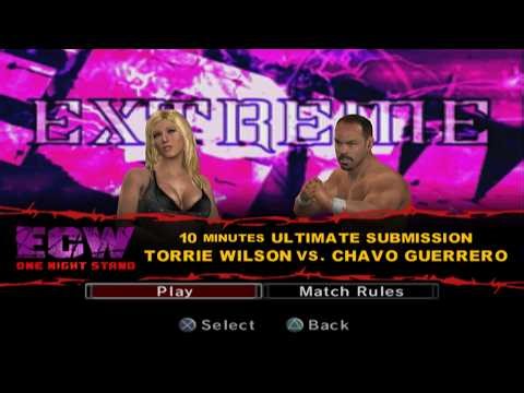 WWE SVR 2006 Torrie vs Chavo Submission