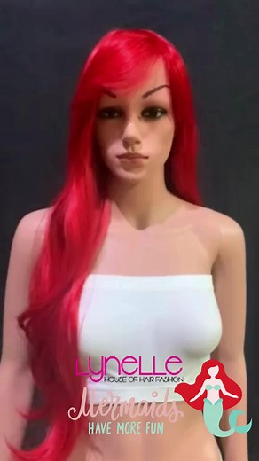 Transform into the enchanting Ariel this Halloween with our #LynelleHair Little Mermaid red wig! 🐚🎃 Let your inner mermaid shine through at the Character Halloween Party. 🧜‍♀️ Order yours today! #MermaidWig #ArielWig #CostumePartyWig #littlemermaidwig #wigshop #wigstore | Lynelle Hair Fashion - Keira Hair Extensions