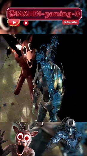 Deer (99 Nights) vs. Cyber Sub-Zero Fatality! 🦌❄️ #shorts