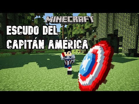 Como tener el escudo del capitán américa en Minecraft 1.16 Java Edition