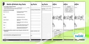 World War II: The Battle of Britain Y5 Home Learning Tasks