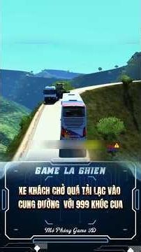 XE KHÁCH LẠC VÀO CUNG ĐƯỜNG VỚI 999 KHÚC CUA #gamechienthuat #game #xuhuong #beamngdrive