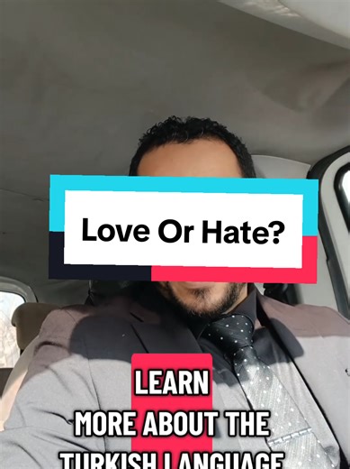 Stop sounding like a beginner in Turkish. Learn how natives express the two strongest emotions — love and hate — in real daily conversations. Simple. Powerful. Unforgettable. #TurkishLanguage #LearnTurkishFast #SpeakTurkish #LanguageTok #Polyglot