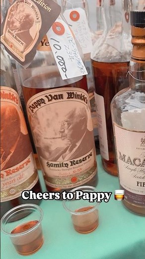 RARE ICON Pappy Van Winkle’s 23 YO Family Reserve Bourbon Whiskey at Chichibu Whisky Matsuri Japan