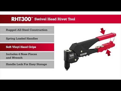 RHT300 Swivel Head Rivet Tool