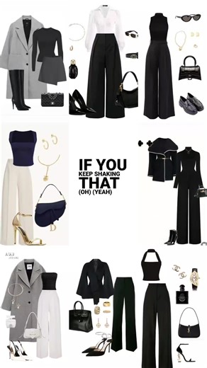 Estilosas Inspirações de Outfits Elegantes