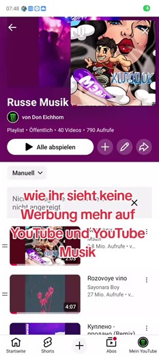 #derking🤴 #youtubevideo #und #youtubermusic #keine Werbung mehr