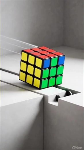 profetional blender Loop animation of Rubic's cube #loop #blender #viral #shortfeed