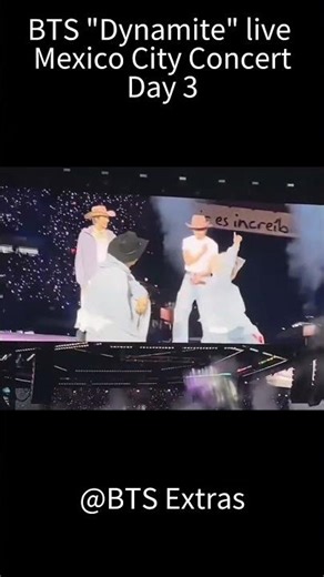 bts "dynamite" live, bts mexico city concert day 3 #bts #dynamite #btsmexico #btslive #btsconcert