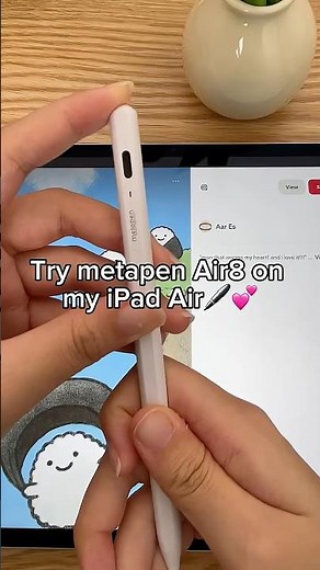 Trying Metapen Air8 on my fresh iPad Air 💙 #metapen