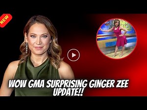 GMA New Surprising Update!! Ginger Zee of GMA Shows Off Her Small Figure In A Sexy Leather Skirt