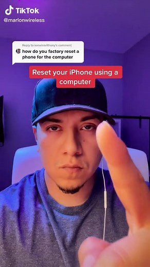 كيفية عمل إعادة ضبط المصنع لجهاز iPhone باستخدام الكمبيوتر