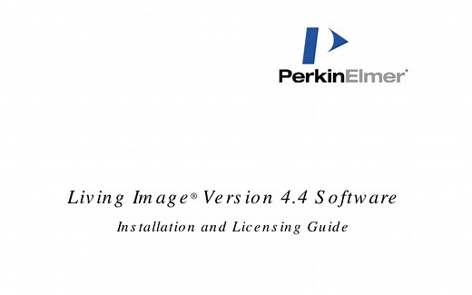 Living Image 4.4 软件使用简介