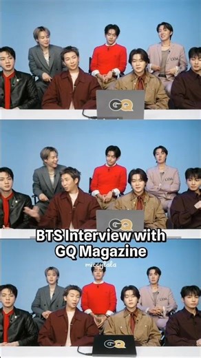 BTS replies to fans online! First OT7 interview in years! BTS x GQ