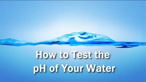 How to Test the pH of Your Water