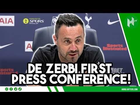 De Zerbi's FIRST Spurs presser | "I only want players who want to be here!"