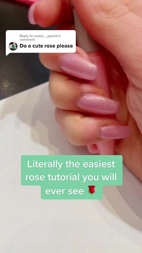 21K views · 673 reactions | EASIEST Rose Drawing Tutorial #drawingtutorial #arttutorial #tutorial #rose #art #lifehacks #drawing #howtodraw #howto #reels #trending | CrescentArts | Facebook