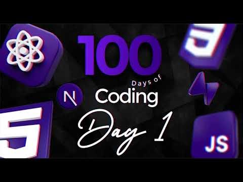 Day 1 of 100 Days of Code – No Experience to Developer