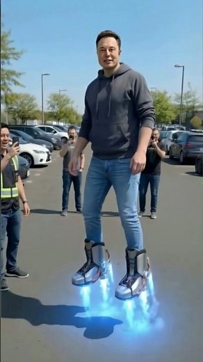 Straight Flex! Elon Musk Showing Off Rocket Boots Is Dope AF! 🚀