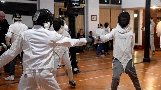 Dave Griffin explains the different styles of fencing