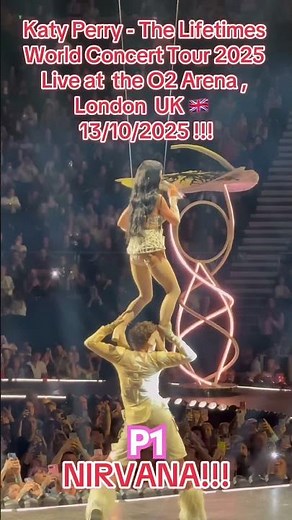 Katy Perry - The Lifetimes World Concert Tour 2025 Live at the O2 Arena , London UK🇬🇧13/10/2025!
