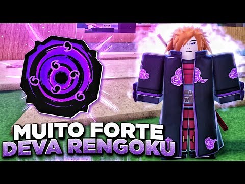 TESTANDO NOVO PODER DO DEVA RENGOKU NO SHINDO LIFE!!! Showcase Nova DEVA RENGOKU