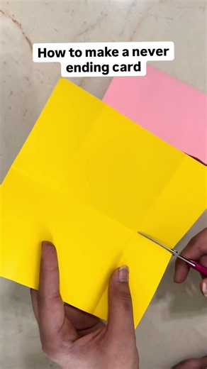 Let’s learn how to make this never ending card, it’s way easier than you think!